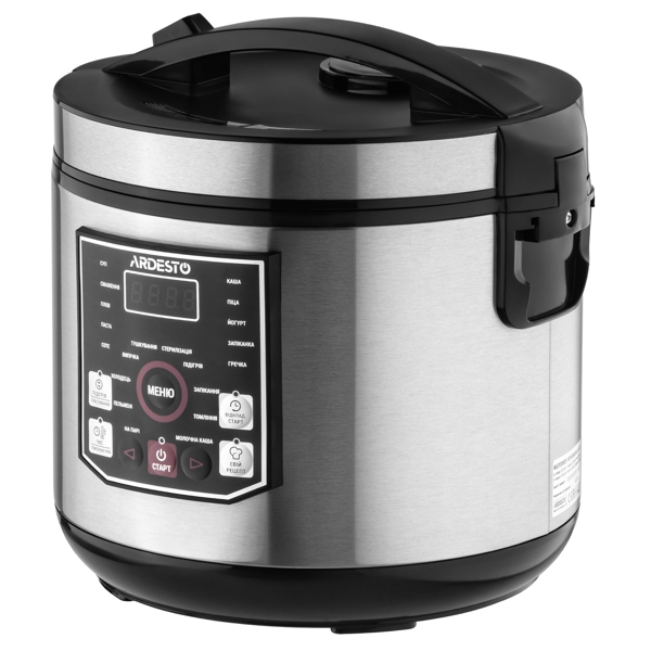 Ardesto MC-P21, 860W, 5L, Multifunction Cooker, Silver