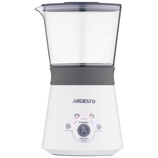 რძის ამომყვანი Ardesto MBC-Y300W, 300W, 330ml, Milk Frother, White