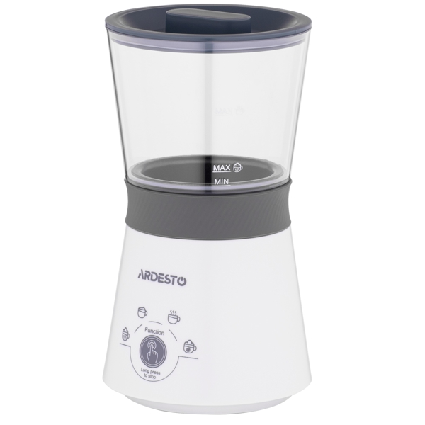 რძის ამომყვანი Ardesto MBC-Y300W, 300W, 330ml, Milk Frother, White