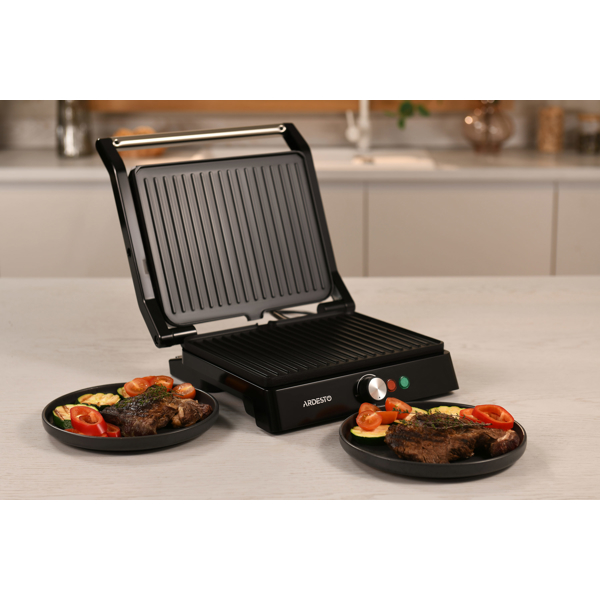 გრილი Ardesto GH-1800MB, 1800W, Electric Grill, Black