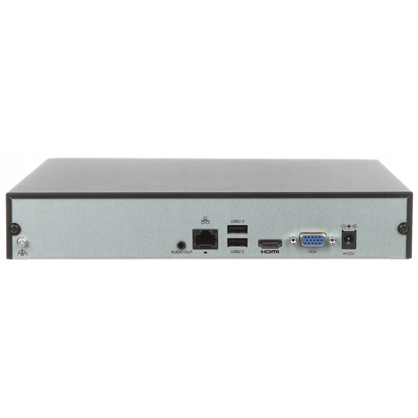 Uniview NVR301-16S3, 16 Channel Network Video Recorder, Black