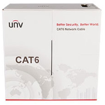 ქსელის კაბელი Uniview CAB-LC3100B-E2-IN, Cat6(UTP), 305m, Orange