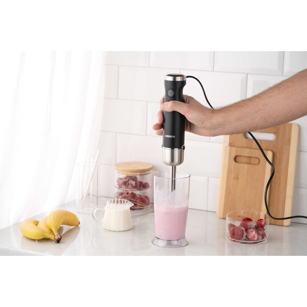 Ardesto HBG-600BWH, 600W, 600ml, Blender, Black