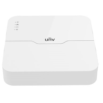 Uniview NVR301-04LS2-P4, 4 Channel Network Video Recorder, White