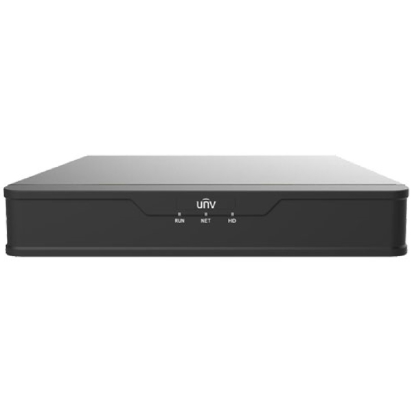 Uniview NVR301-04S3, 4 Channel Network Video Recorder, Black