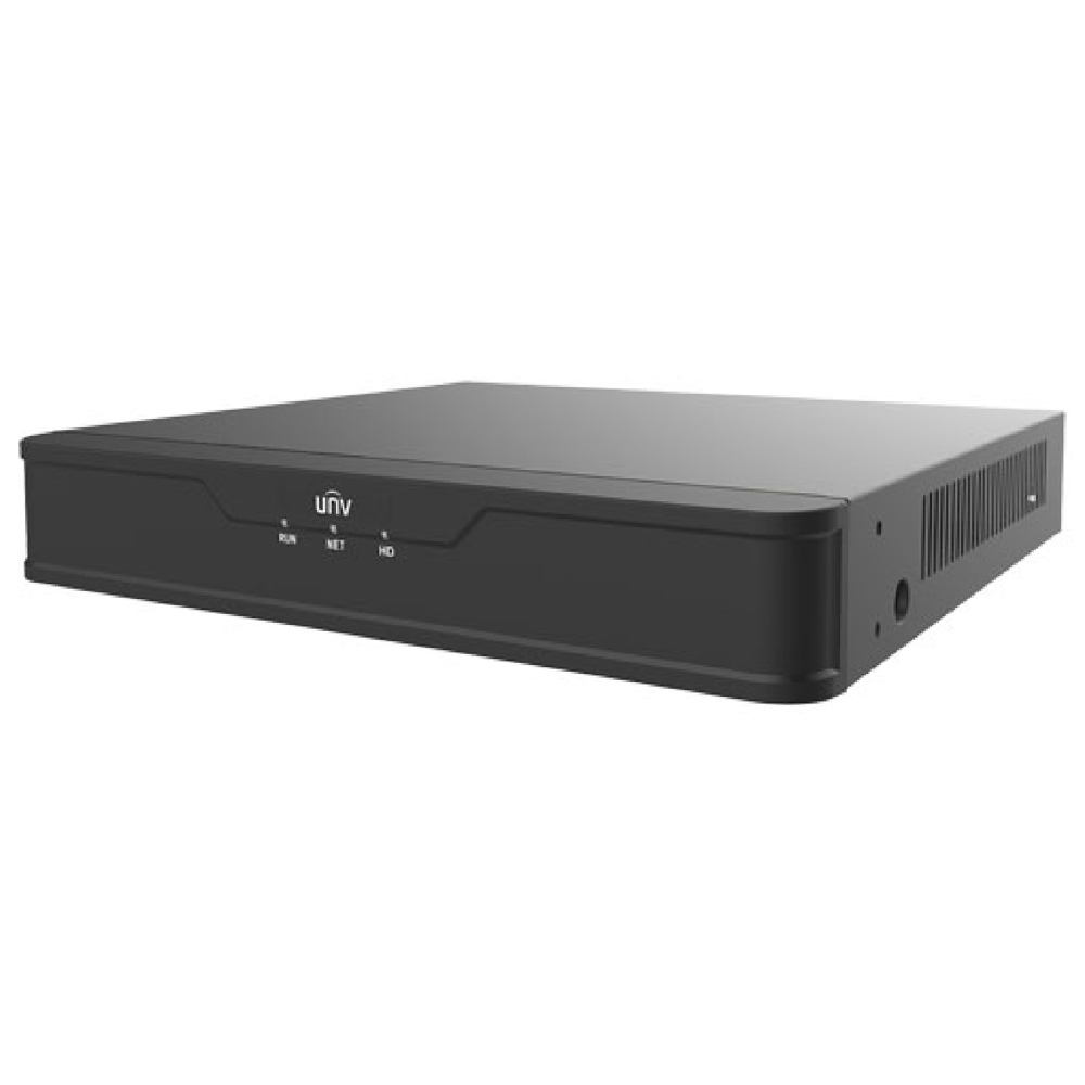 ქსელის ვიდეო ჩამწერი Uniview NVR301-04X-P4, 4 Channel Network Video Recorder, Black