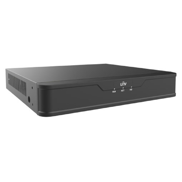 Uniview NVR301-04X-P4, 4 Channel Network Video Recorder, Black