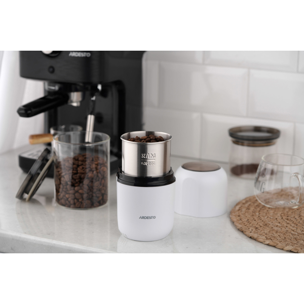 Ardesto KGC-1508W, 150W, Coffee Grinder, White