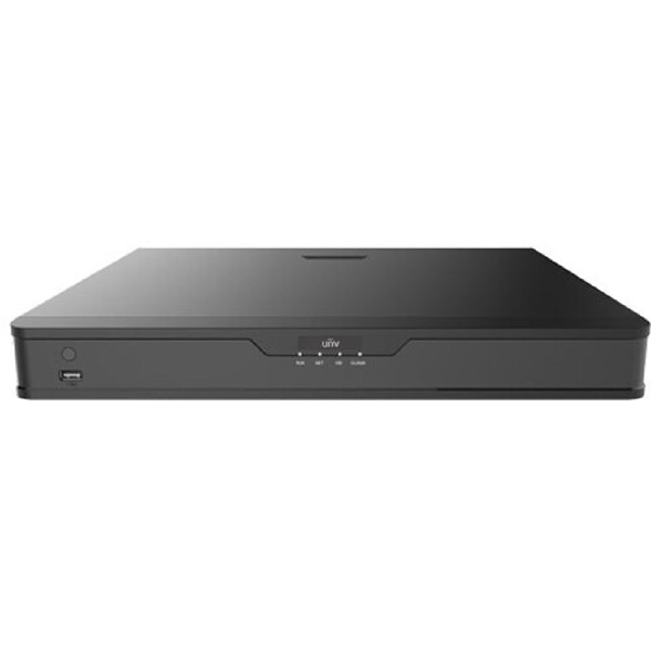 Uniview NVR302-16S2-P16, 16 Channel Network Video Recorder, Black