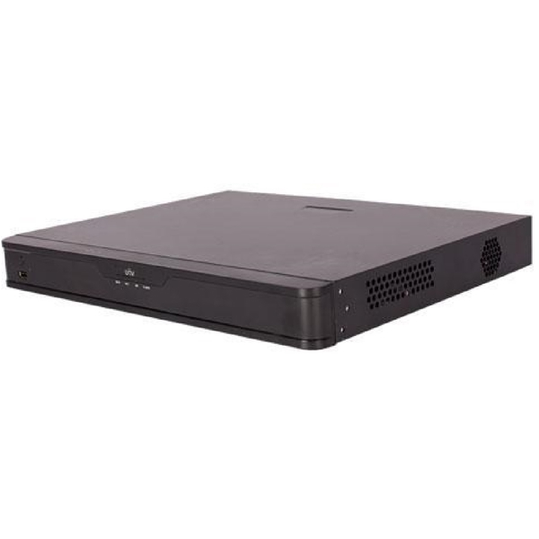 Uniview NVR302-16S2-P16, 16 Channel Network Video Recorder, Black