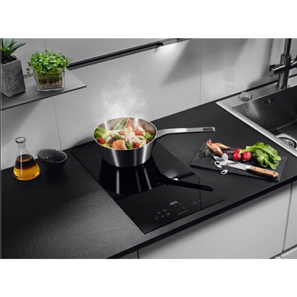 ჩასაშენებელი ინდუქციური ქურის ზედაპირი AEG IKB32300CB, Built-in Induction Cooktop, Black