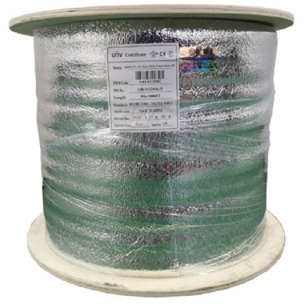 ქსელის კაბელი Uniview CAB-LC3200A-IN, Cat6 Shielded, 305m, Black