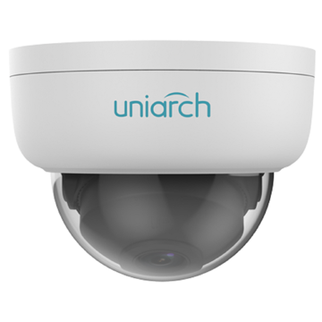 ვიდეო სათვალთვალო კამერა Uniarch IPC-D122-PF28K, IP Video Camera, 2MP, White