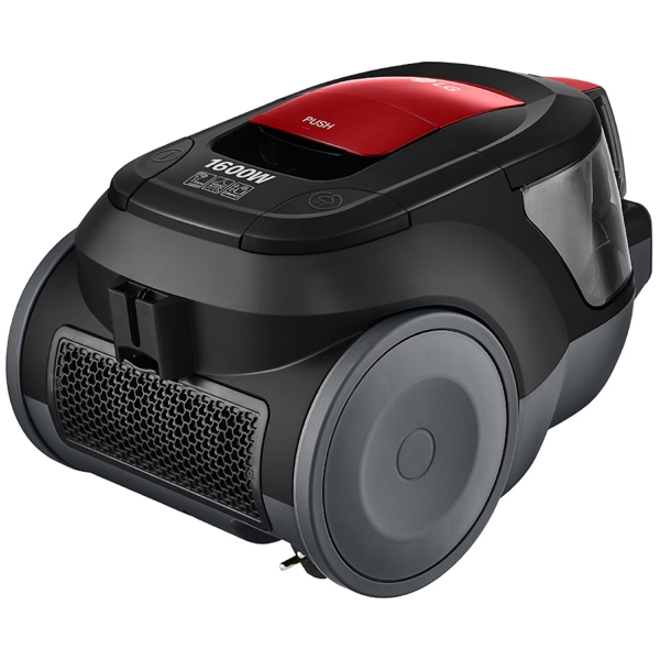 LG VC5316NNTR.APRQCIS, 1600W, 1.3L, Vacuum Cleaner, Black/Red