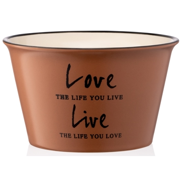 თასი Ardesto AR3479BR Way of life, 13cm, 550ml, Bowl, Brown