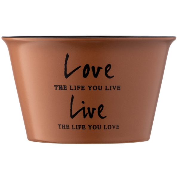 Ardesto AR3479BR Way of life, 13cm, 550ml, Bowl, Brown