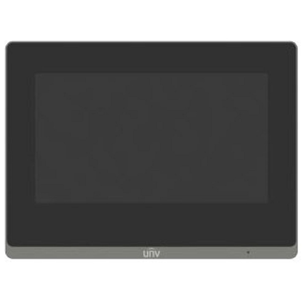 Uniview OEI-372S-H-W, 7", Indoor Monitor, Black