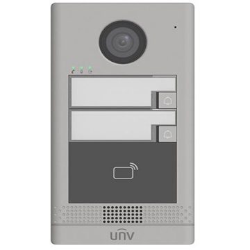 კარის ვიდეო ზარი Uniview OEU-202S-HMK2, Video Doorbell, 2MP, Grey