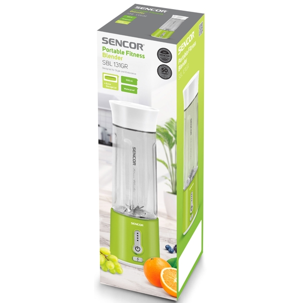 ბლენდერი Sencor SBL 131GR, 150W, 500ML, Blender, Green