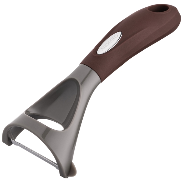 ბოსტნეულის სათლელი Ardesto AR2157PG Gemini, Peeler, Gray/Brown