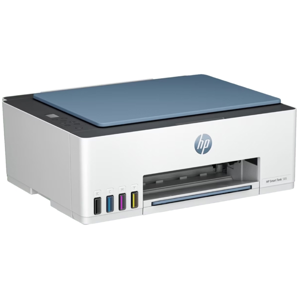 პრინტერი HP 1F3Y4A Smart Tank 585, MFP, A4, Wi-Fi, USB, White/Blue