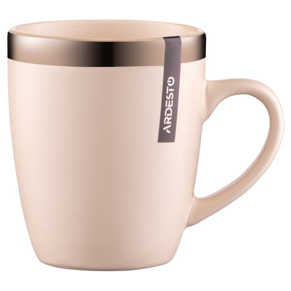 Ardesto AR2936LCC Liguria, 360ml, Mug, Cream