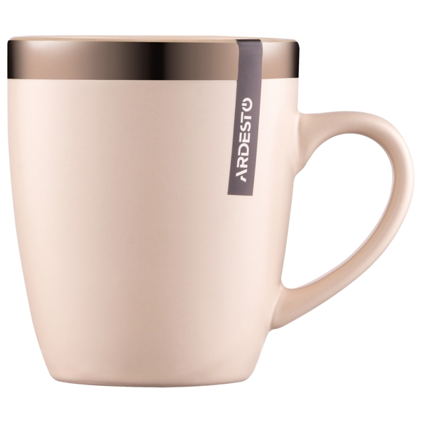 Ardesto AR2936LCC Liguria, 360ml, Mug, Cream