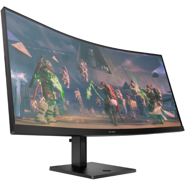 HP 780K8E9 Omen, 34", Curved Monitor, UWQHD, VA, HDMI, DP, 3.5mm, Black