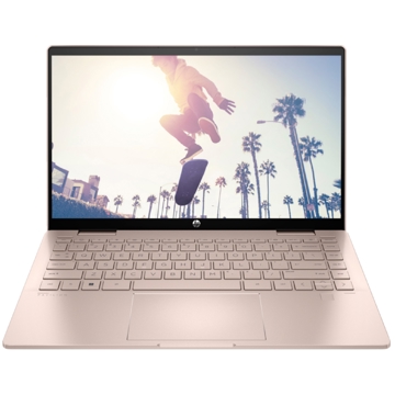 ნოუთბუქი HP A1AA0EA Pavilion x360, 14", Core 5-120U, 16GB, 512GB SSD, Integrated, Pale Rose Gold