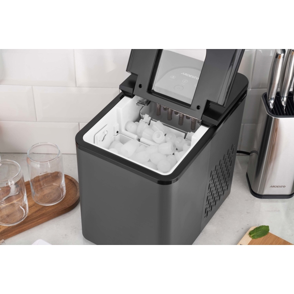 ყინულის აპარატი Ardesto IM-A1200B, 1.8L, Ice Maker, Black