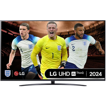 LG 86UT81006LA.AMCN, 86", 4K UHD, Smart TV, USB, HDMI, LAN, BT, WIFI, Black