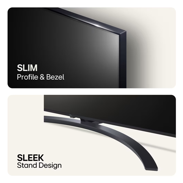 LG 86UT81006LA.AMCN, 86", 4K UHD, Smart TV, USB, HDMI, LAN, BT, WIFI, Black