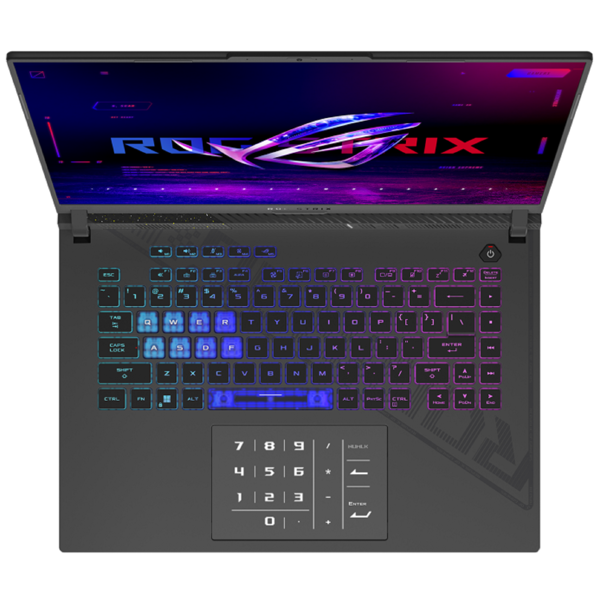 ნოუთბუქი Asus G614JU-N3179 ROG Strix G16, 16", i7-13650HX, 16GB, 1TB  SSD, RTX4050 6GB, Eclipse Gray