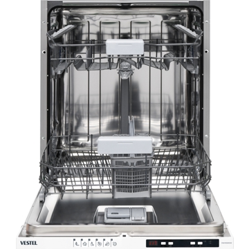 Vestel DWII1E6ROW, A++, 49Dba, Built-in Dishwasher, Black