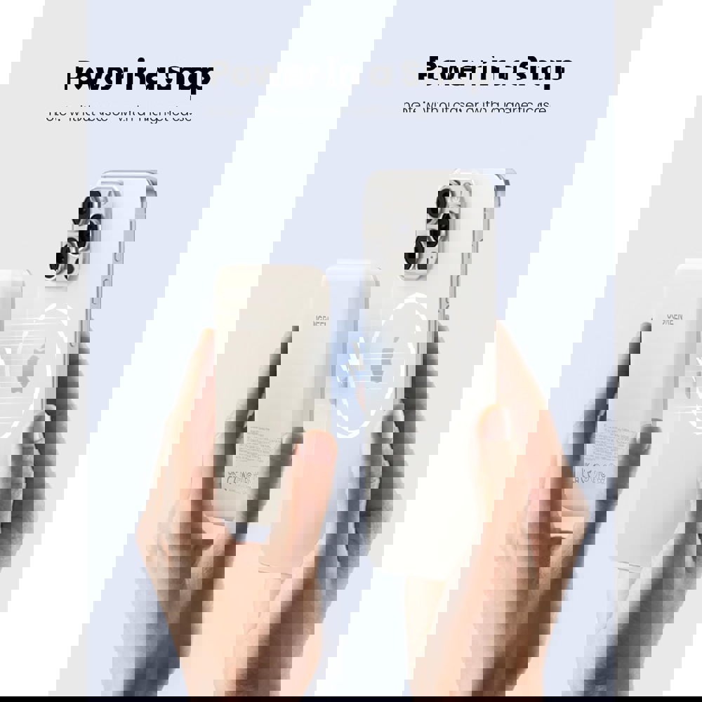 UGREEN PB561 (25208), 10000mAh 20W, Type-C, Magnetic Power Bank, Beige