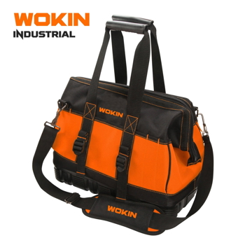 ხელსაწყოების ჩანთა Wokin 906216, 16″, Tools Bag, Black/Orange