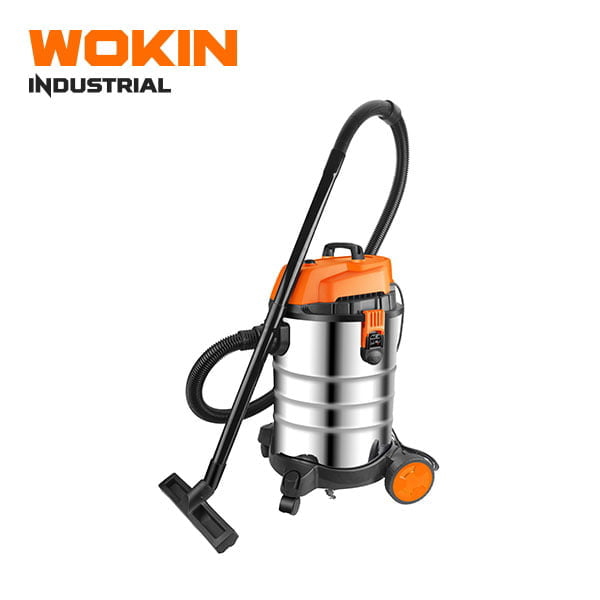 სამშენებლო მტვერსასრუტი Wokin 794203, 1200W, 30L, Construction Vacuum Cleaner, Black/Orange