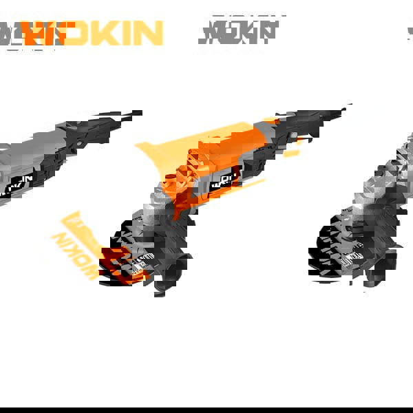 კუთხსახეხი Wokin 784818, 180mm, 2000W 8500Rpm, Black/Orange