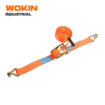 ტვირთის დამჭერი Wokin 662620, 2000Kg, 6m, Ratchet Tie Down, Orange