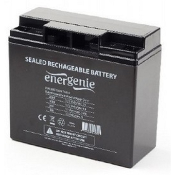 უწყვეტი კვების წყაროს ელემენტი Gembird BAT-12V17AH/4, UPS Battery, Black