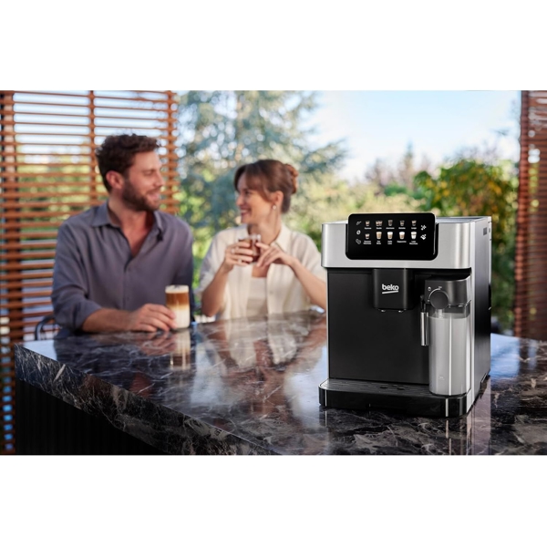 ყავის აპარატი Beko CEG7304X, 1350W, 2L, Coffee Machine, Stainless Steel