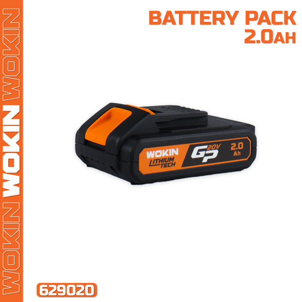 Wokin 629020, 20V, 2.0Ah, Lithium-Ion Battery Pack