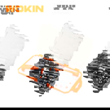 Wokin 206842, 42Pcs Tool Set, Orange/Black