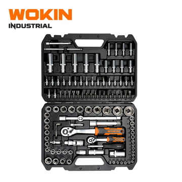 ხელსაწყოების ნაკრები Wokin 156610, 108Pcs Tool Set, Black