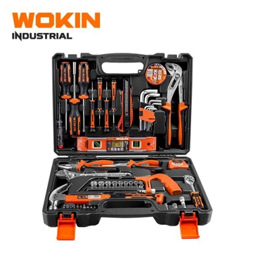 Wokin 156461, 61Pcs Tool Set, Black