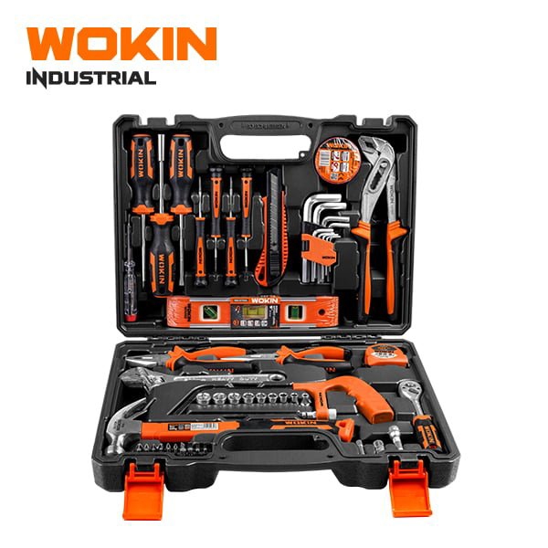 ხელსაწყოების ნაკრები Wokin 156461, 61Pcs Tool Set, Black