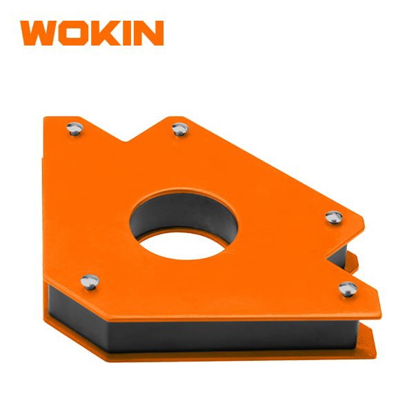 კუთხის მაგნიტური დამჭერი Wokin 585075, 75LBS, Magnetic Welding Holder, Orange