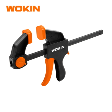 ჭახრაკი დამჭერი Wokin 107212, 12″ Quick Bar Clamp, Black/Orange