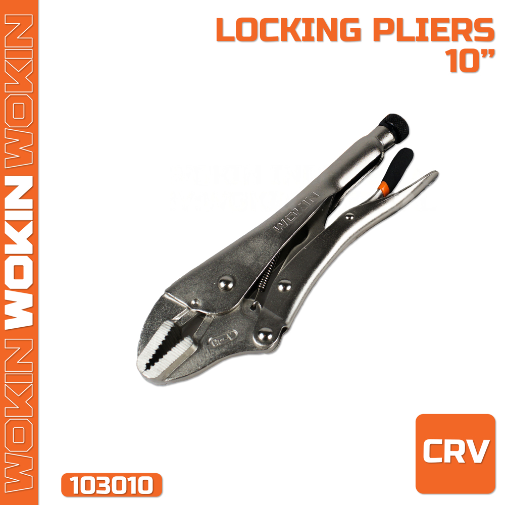 Wokin 103010, LOCKING PLIERS (INDUSTRIAL), Silver