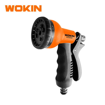 Wokin 571010, Spray Gun, Black/Orange